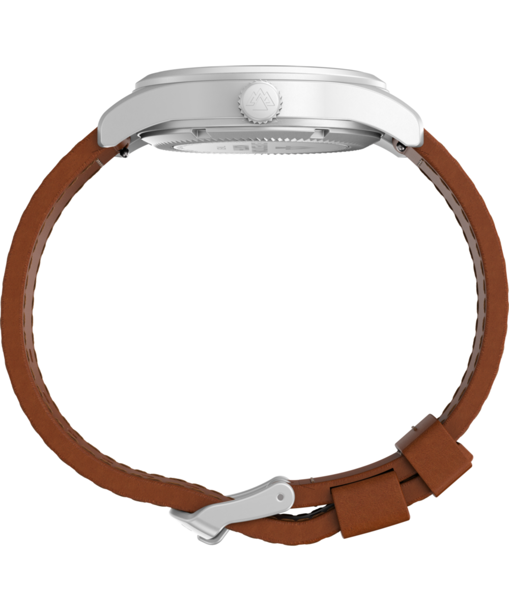Expedition® Field Post Solar 36mm Eco-Friendly Leather Strap Watch — reference photo 2, demo listing