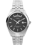 Timex Legacy Day and Date 41mm Stainless Steel Bracelet Watch — reference photo 1, demo listing