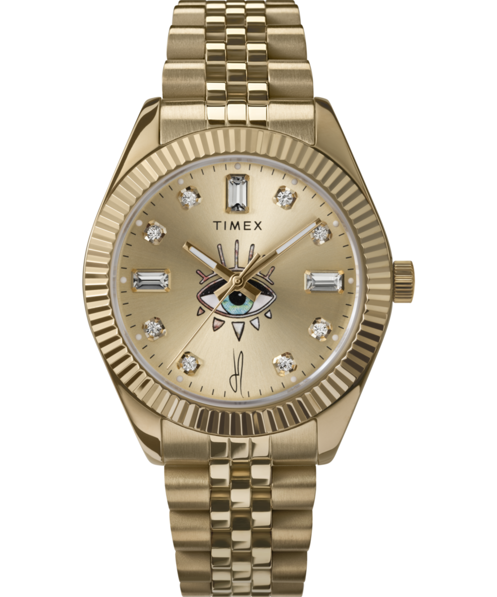 Timex x Jacquie Aiche Allure 36mm Stainless Steel Bracelet Watch — reference photo 1, demo listing