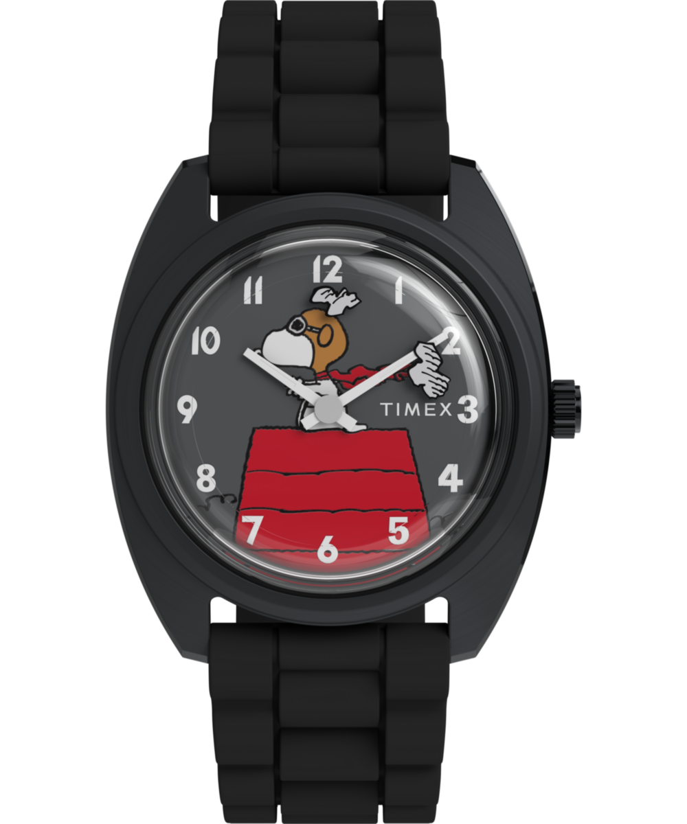 Peanuts® x Timex 1979 Reissue Inspired 37mm Silicone Strap Watch — reference photo 1, demo listing