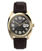 Timex® 1976 Rotary Phone Dial Reissue 37mm Leather Strap Watch — reference photo 1, demo listing
