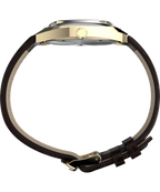 Timex® 1976 Rotary Phone Dial Reissue 37mm Leather Strap Watch — reference photo 3, demo listing