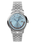Marlin® Quartz GMT 40mm Stainless Steel Bracelet Watch — reference photo 1, demo listing