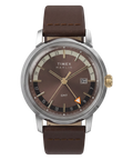 Marlin® Quartz GMT 40mm Leather Strap Watch — reference photo 1, demo listing