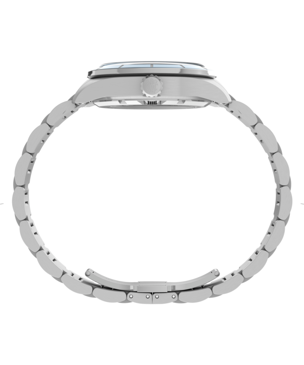 Waterbury Heritage Automatic 39mm Stainless Steel Bracelet Watch — reference photo 3, demo listing