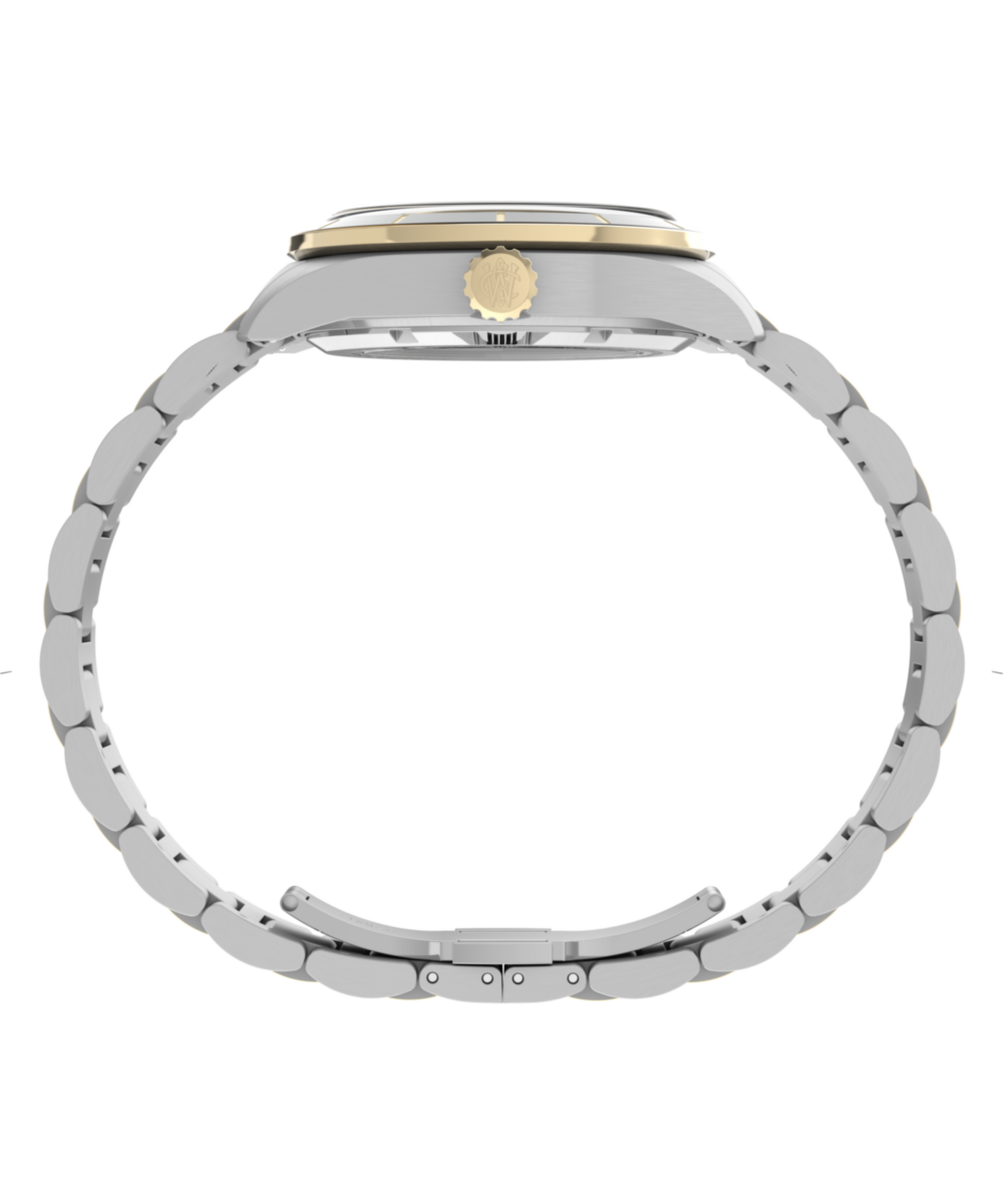 Waterbury Heritage Automatic 39mm Stainless Steel Bracelet Watch — reference photo 3, demo listing