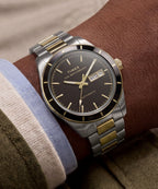 Waterbury Heritage Automatic 39mm Stainless Steel Bracelet Watch — reference photo 2, demo listing