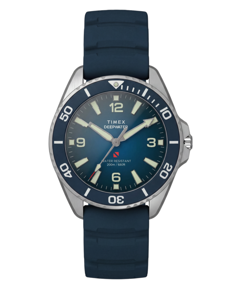 Deepwater Arctic 200 40.5mm HNBR Synthetic Rubber Strap Watch — reference photo 1, demo listing