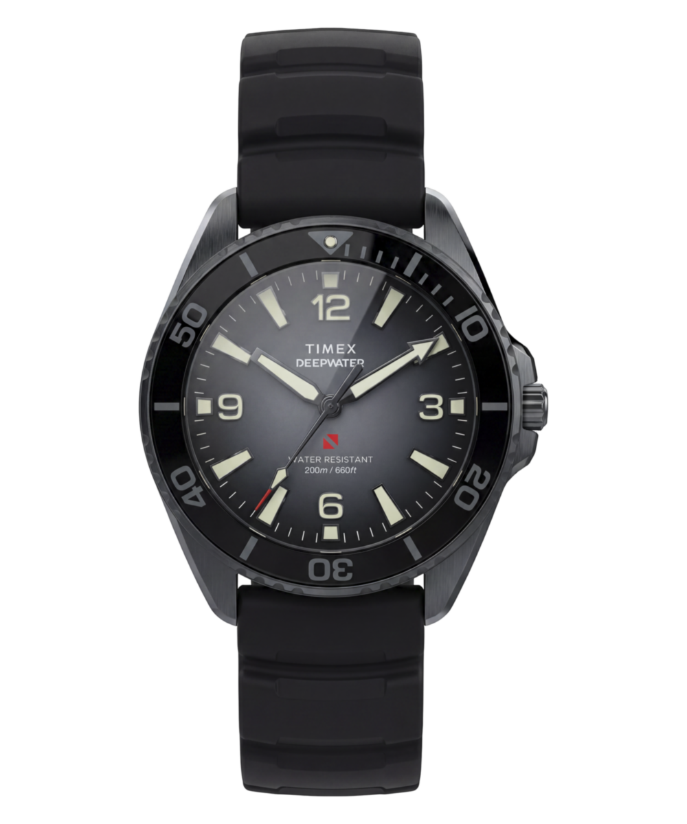 Deepwater Arctic 200 40.5mm HNBR Synthetic Rubber Strap Watch — reference photo 1, demo listing