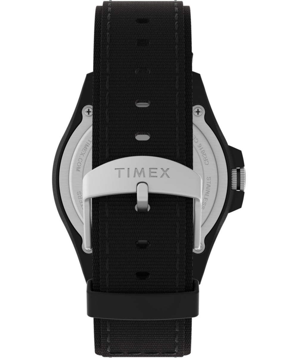 Expedition® Acadia Rugged 42mm Mixed Material Fabric Strap Watch — reference photo 3, demo listing