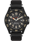 Expedition® Acadia Rugged 42mm Mixed Material Fabric Strap Watch — reference photo 1, demo listing