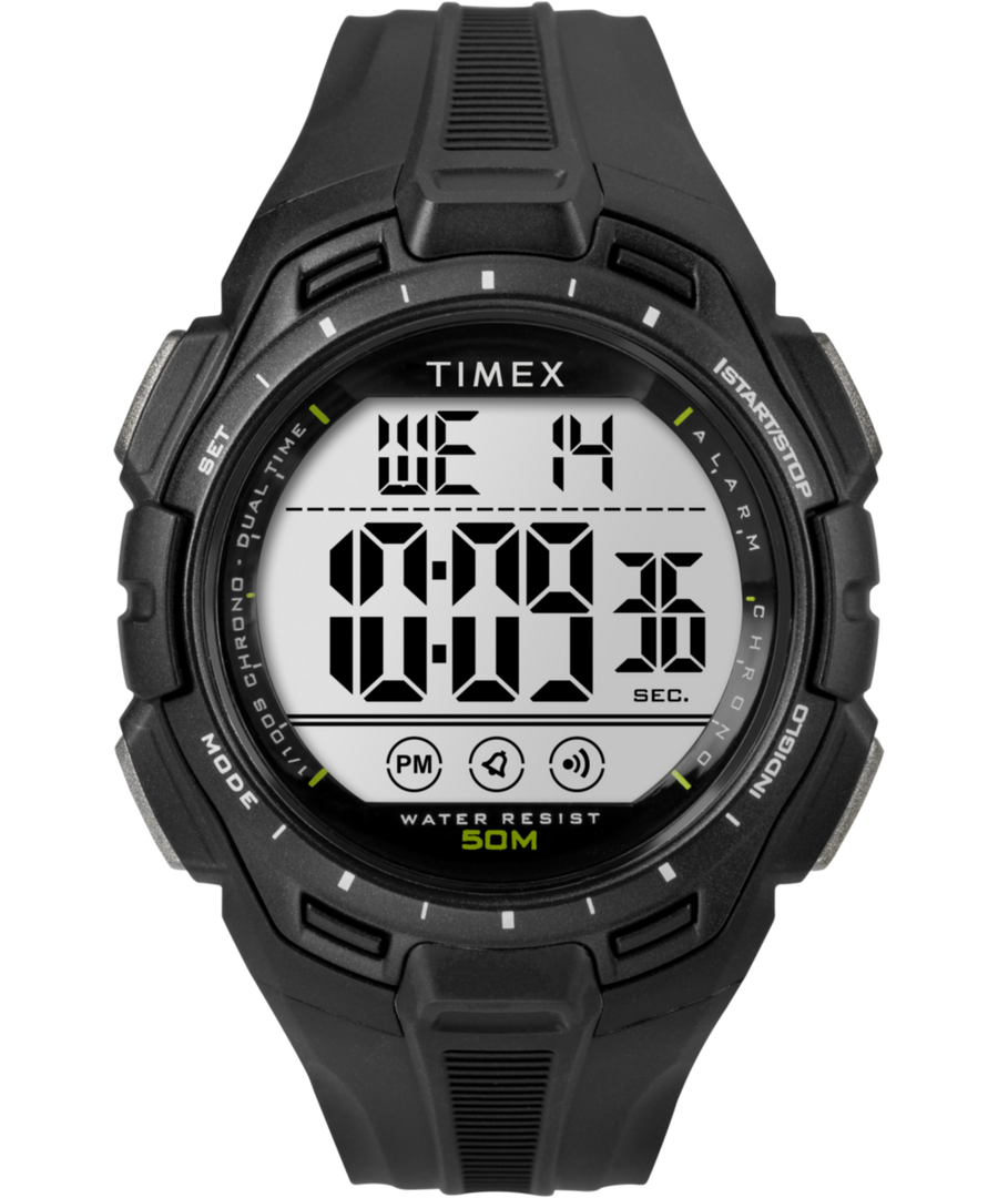Timex Digital 43mm Resin Strap Watch — reference photo 1, demo listing