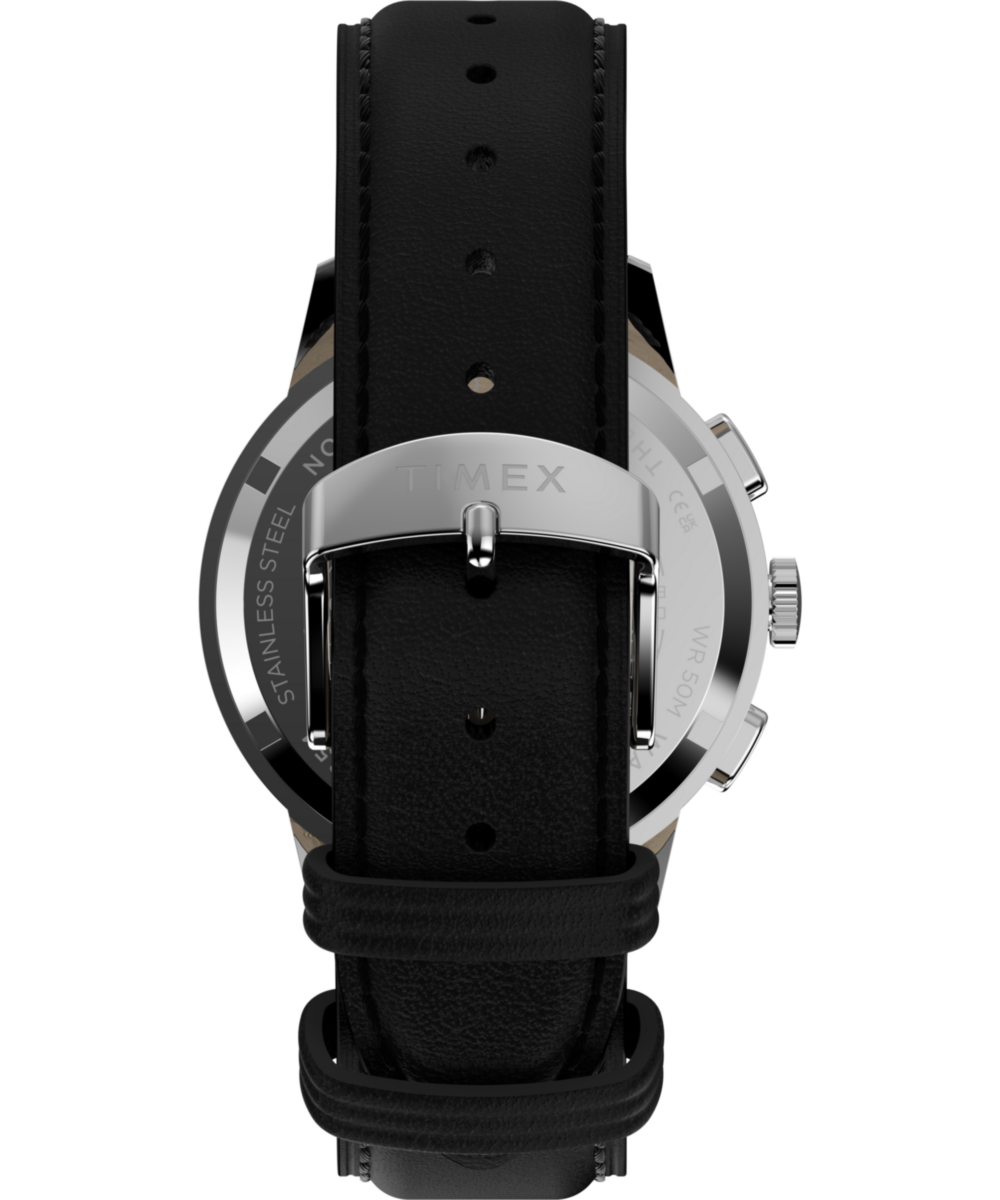 Marlin® Neo Classic Chronograph 40mm Leather Strap Watch — reference photo 3, demo listing