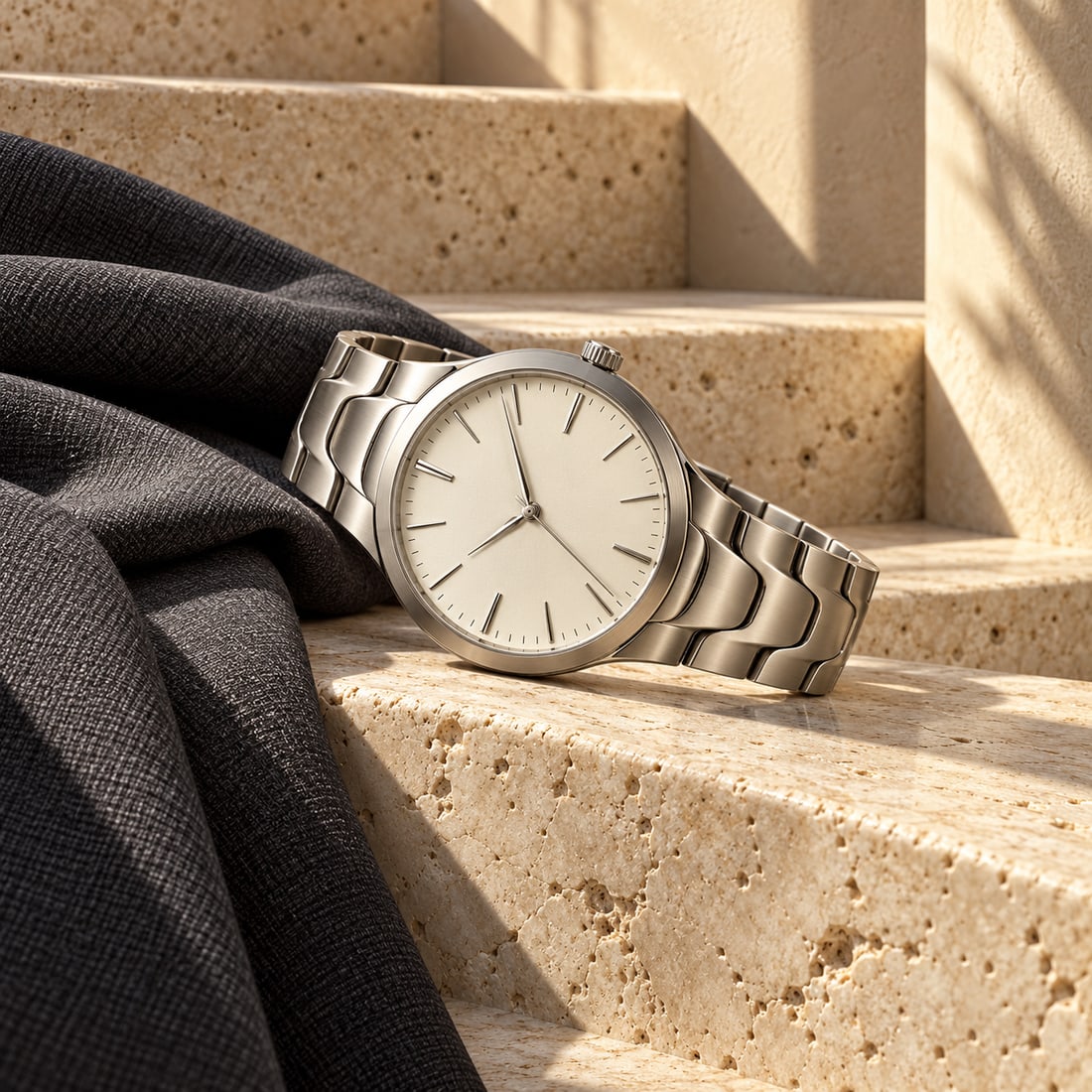 Conceptual watch artwork for editorial style inspiration